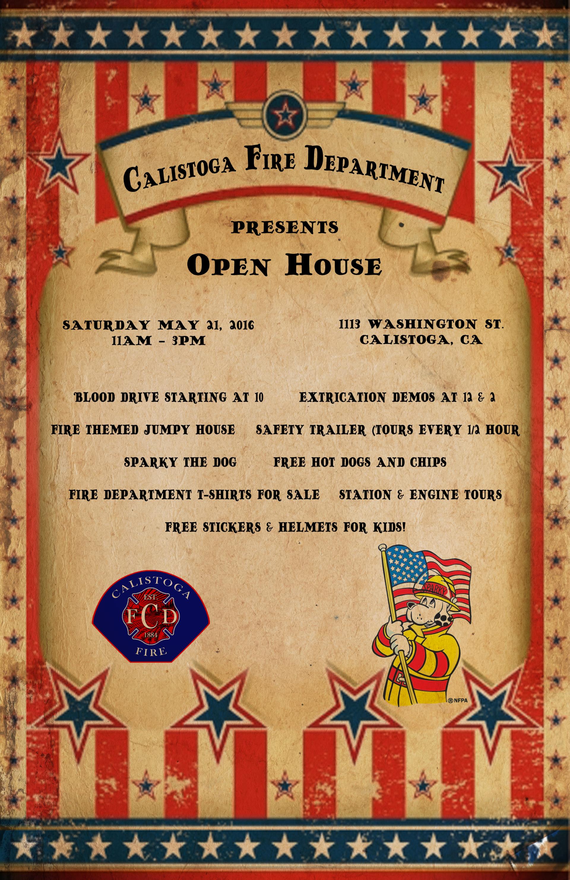 Fire Department Open House 2016